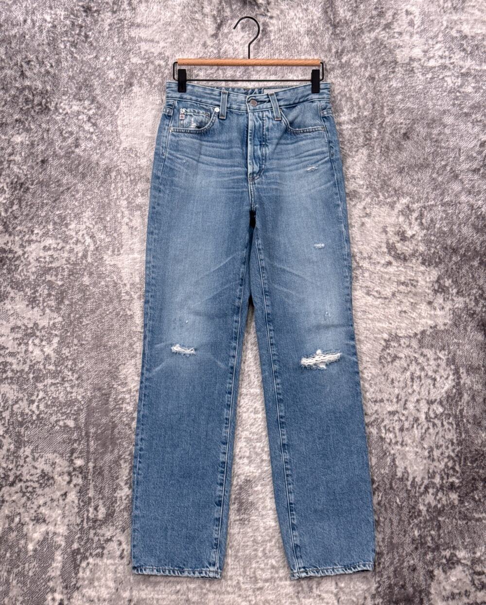 AG Adriano Goldschmied Jeans 26 Womens Alexxis Vintage Straight Full Length